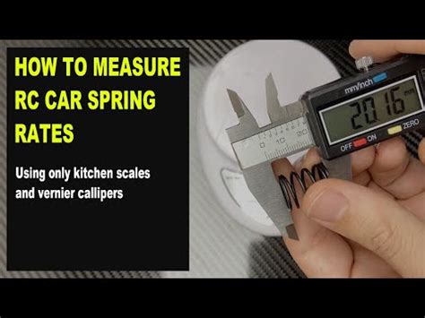 rc spring rate tester|how is spring rate determined.